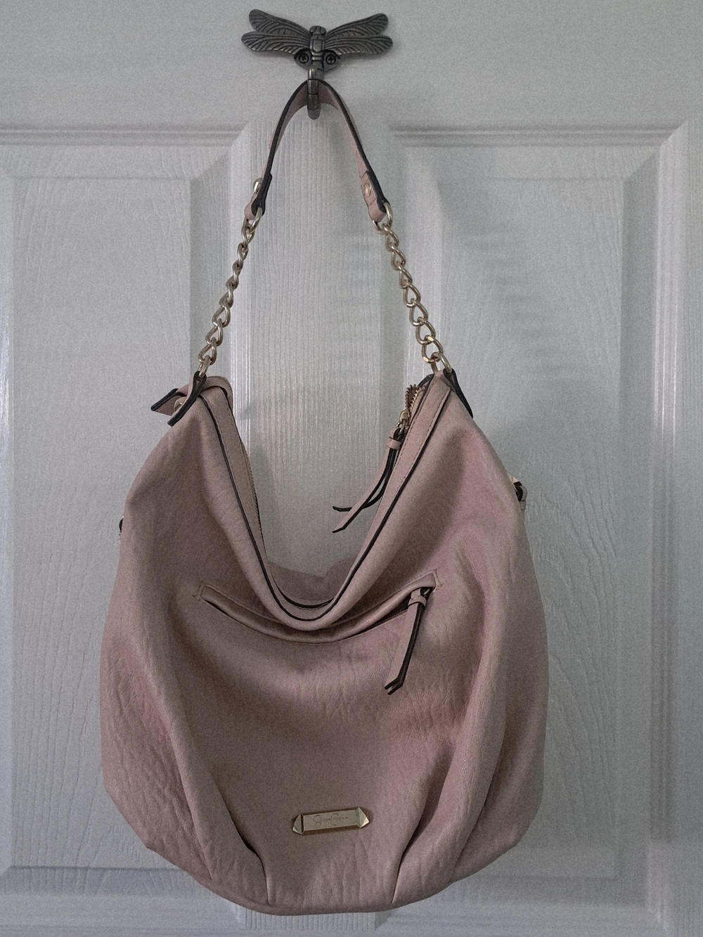 Jessica Simpson Hobo Bag with Chain Strap